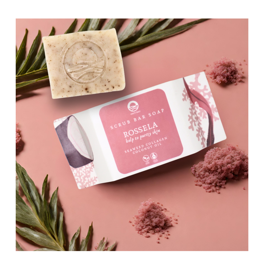 ROSSELA - Seaweed Scrub Bar Soap (120 gr)