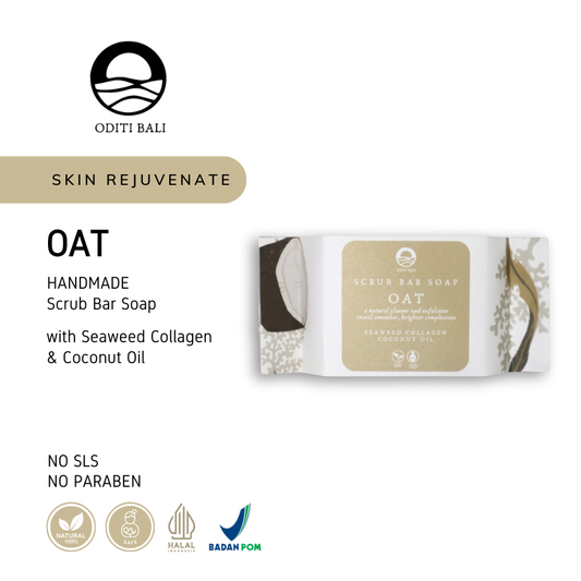 OAT - Seaweed Scrub Bar Soap (120gr)