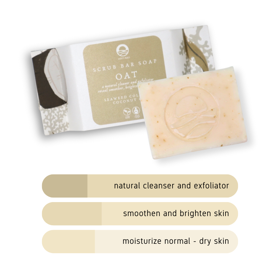 OAT - Seaweed Scrub Bar Soap (120gr)