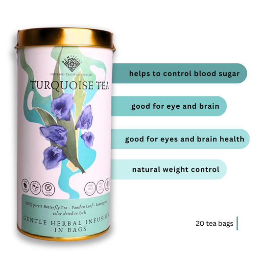 TURQUOISE TEA (In Bags)