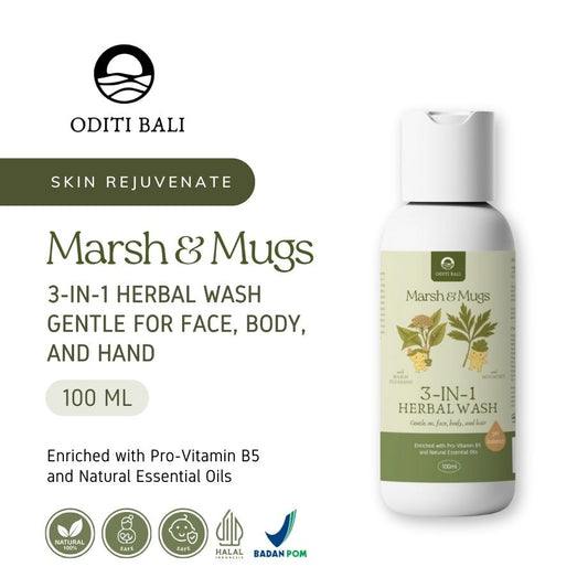 Marsh and Mugs 3-in-1 Herbal Wash (100ml)