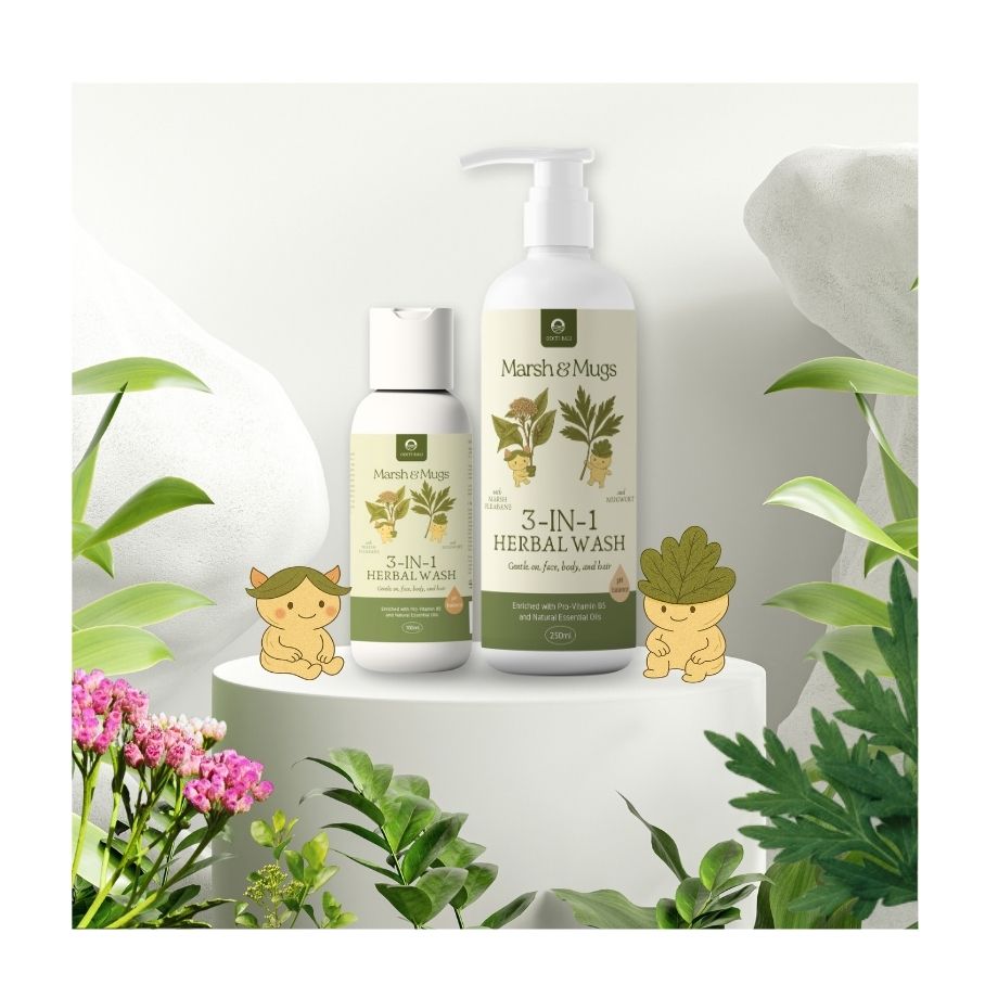 Marsh and Mugs 3-in-1 Herbal Wash (100ml)