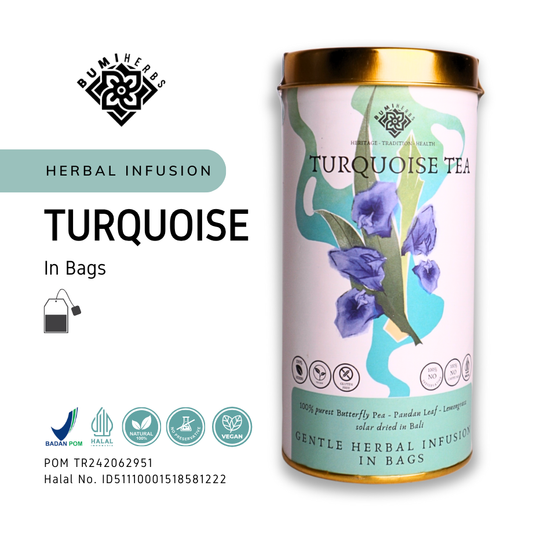 TURQUOISE TEA (In Bags)
