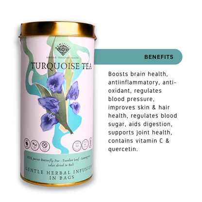TURQUOISE TEA (In Bags)