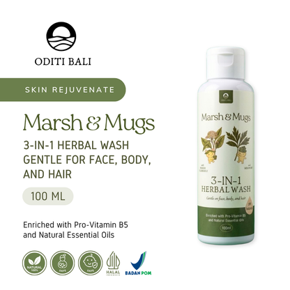 Marsh and Mugs 3-in-1 Herbal Wash (100ml)