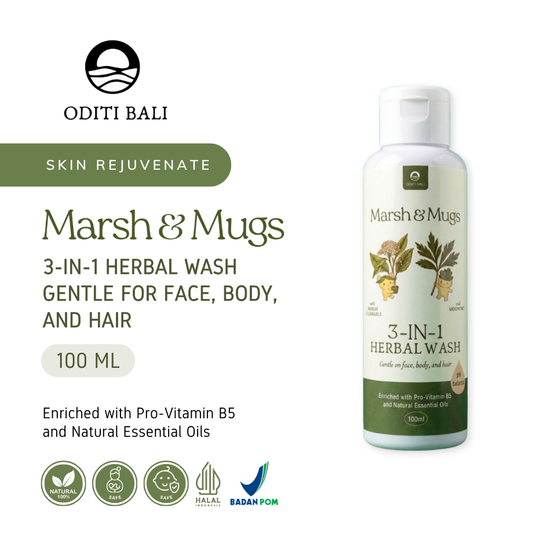 Marsh and Mugs 3-in-1 Herbal Wash (100ml)