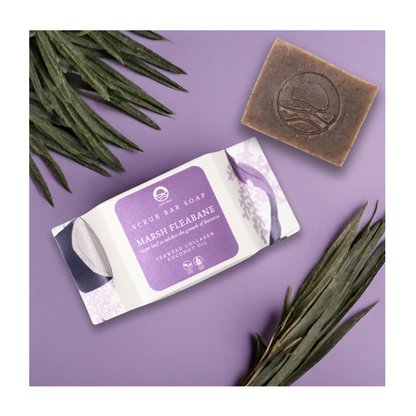 MARSH FLEABANE - Seaweed Scrub Bar Soap (120 gr)